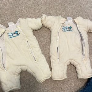 2 Merlin’s Magic Sleep Suit in Small (3-6 months/12-18 lbs)
